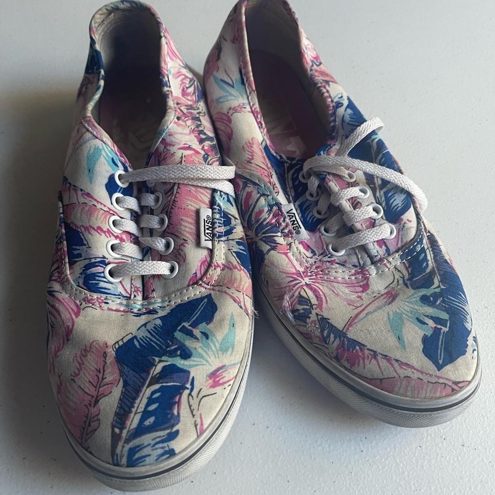 Vans Shoes Mens 6.5 Womens 8 Distressed Bright Fashion